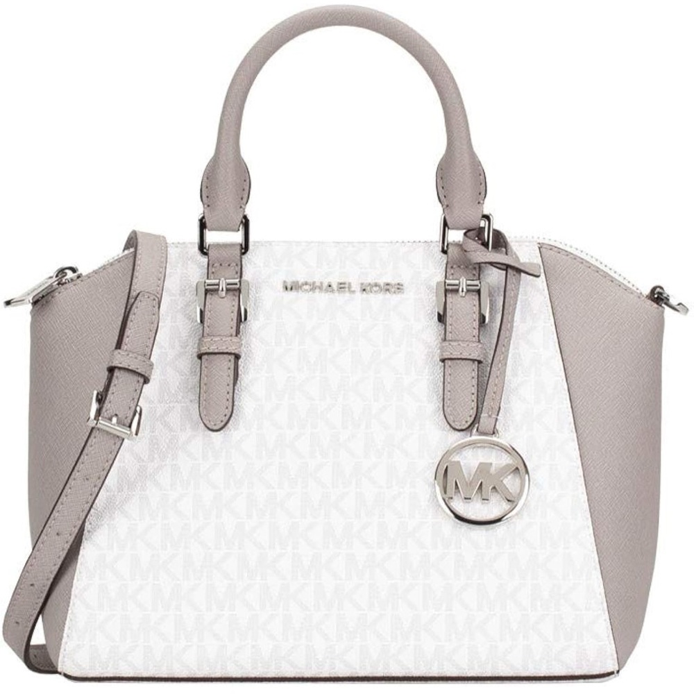 Michael Kors Medium Ciara Satchel in Signature Canvas